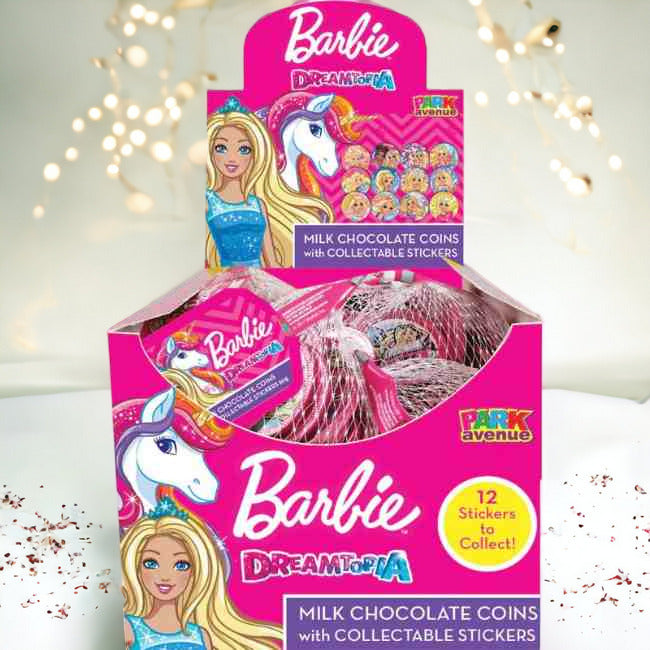 Barbie Milk chocolate coins