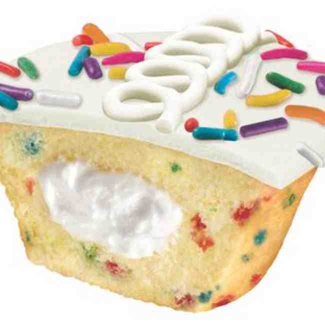 Hostess Birthday cupcake