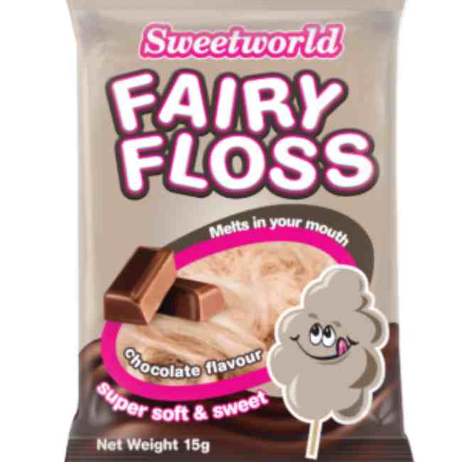 Sweetworld Fairy Floss Chocolate